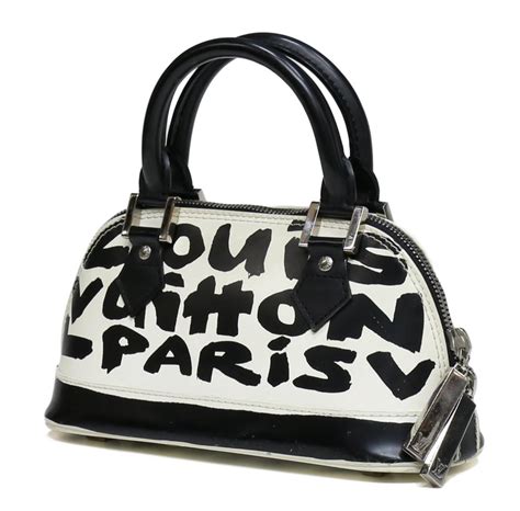 louis vuitton graffiti bag black and white|louis vuitton graffiti duffle bag.